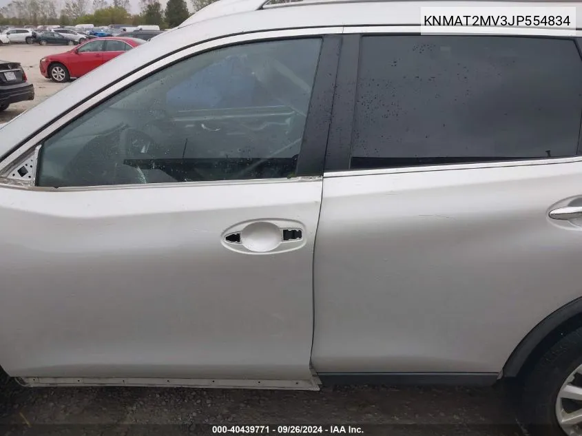 KNMAT2MV3JP554834 2018 Nissan Rogue S/Sv