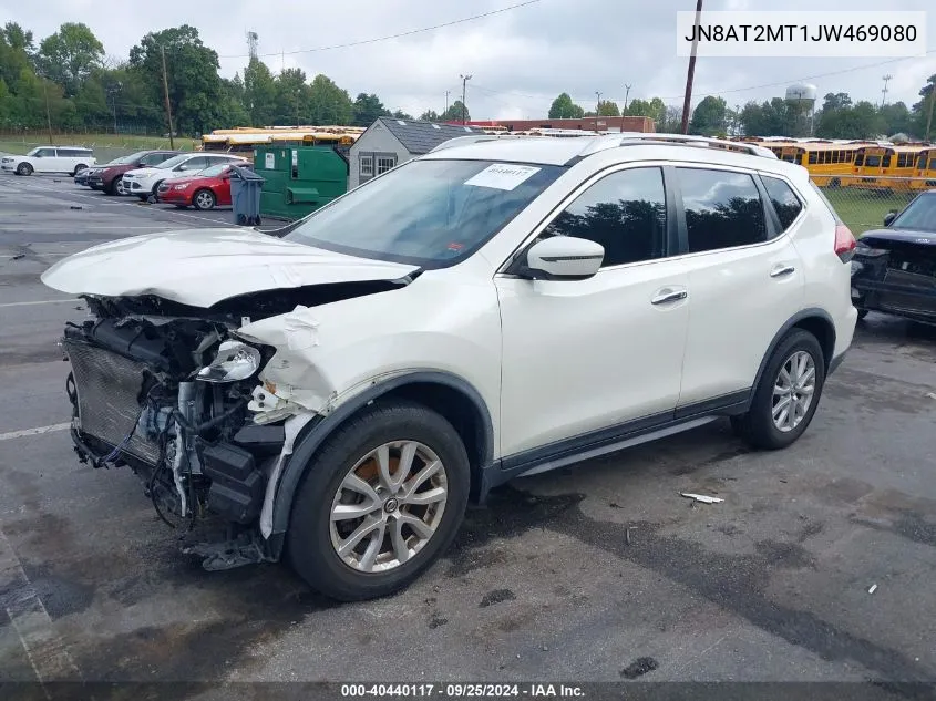 2018 Nissan Rogue Sv VIN: JN8AT2MT1JW469080 Lot: 40440117