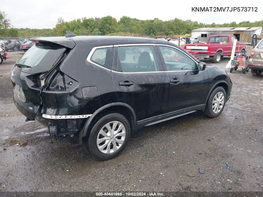 2018 Nissan Rogue S VIN: KNMAT2MV7JP573712 Lot: 40441665