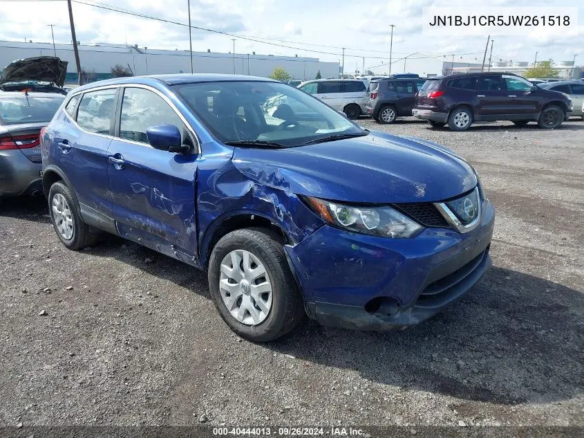 2018 Nissan Rogue Sport S VIN: JN1BJ1CR5JW261518 Lot: 40444013