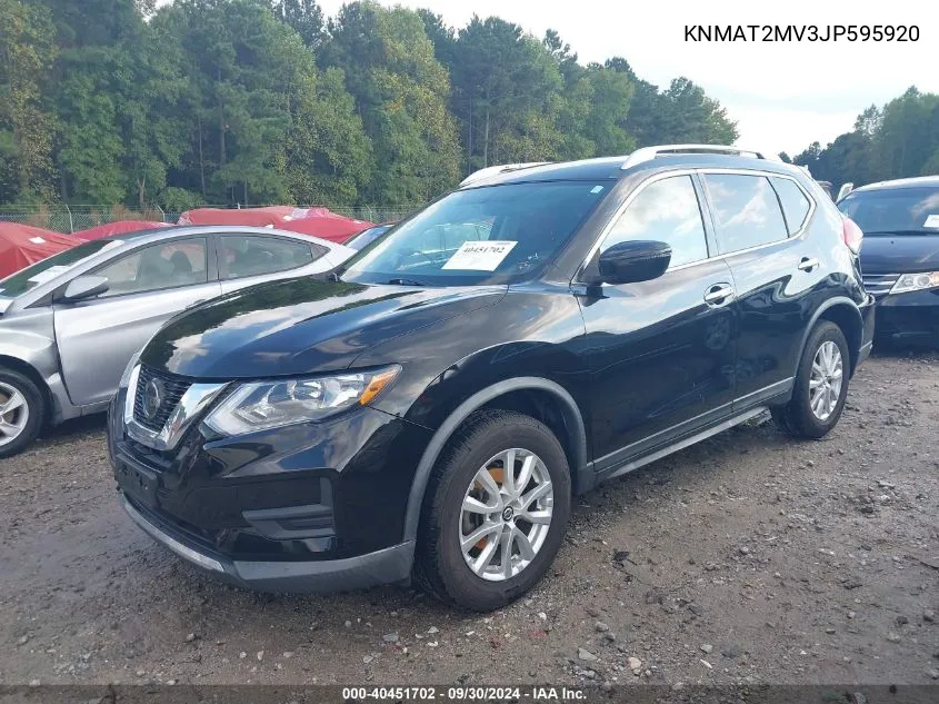 KNMAT2MV3JP595920 2018 Nissan Rogue Sv