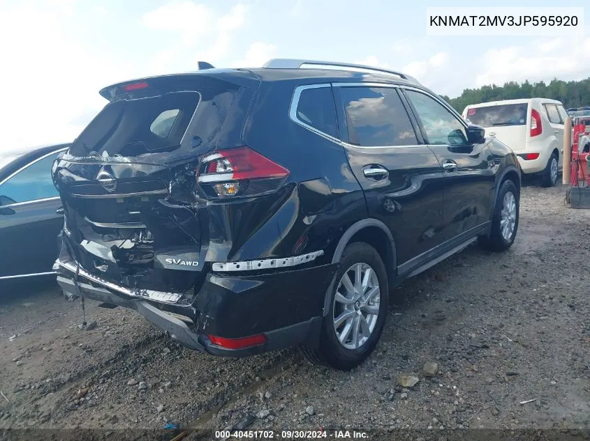 KNMAT2MV3JP595920 2018 Nissan Rogue Sv