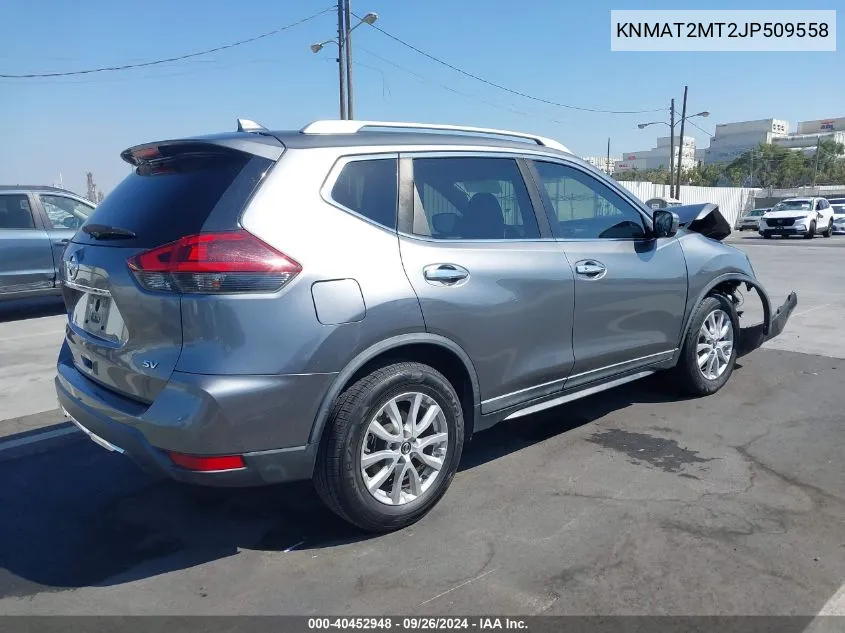 KNMAT2MT2JP509558 2018 Nissan Rogue Sv