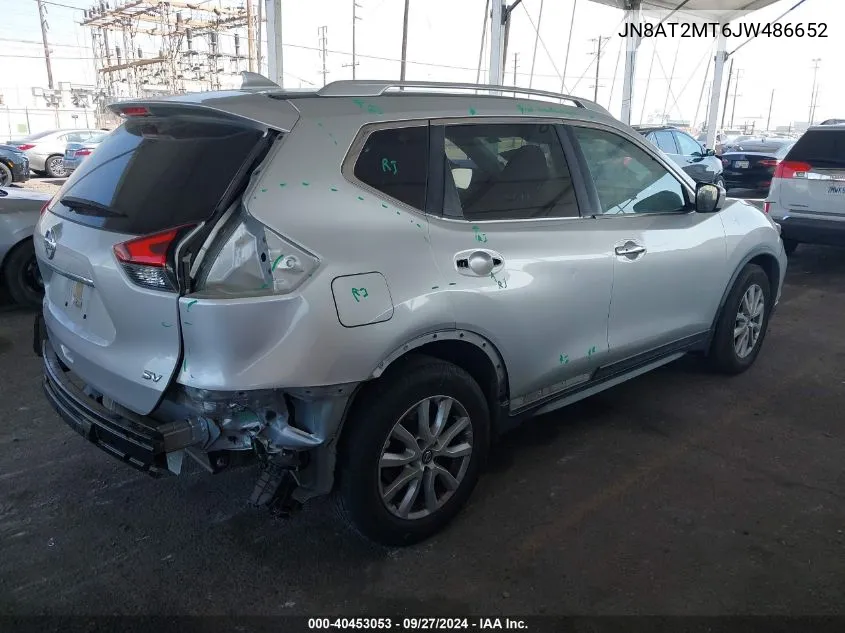 JN8AT2MT6JW486652 2018 Nissan Rogue Sv