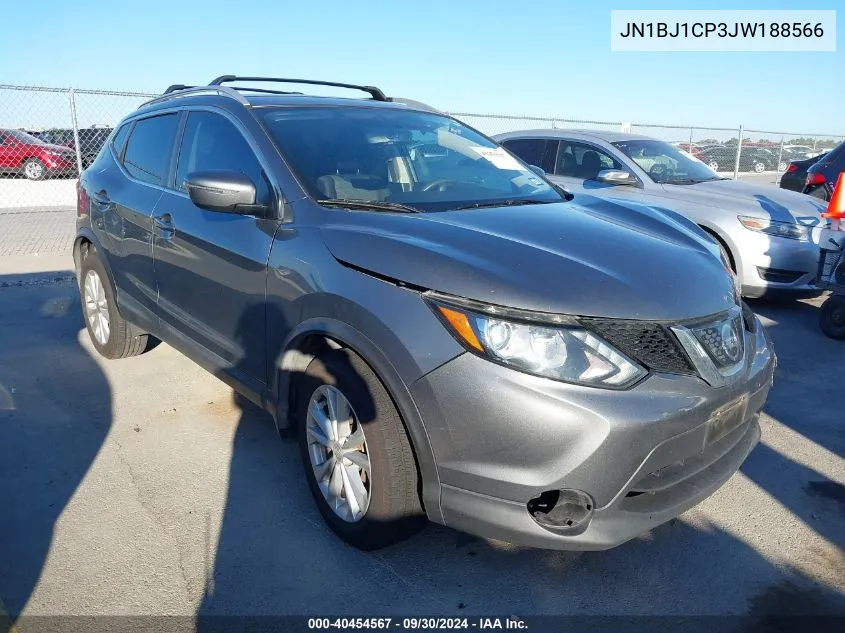 2018 Nissan Rogue Sport S/Sv/Sl VIN: JN1BJ1CP3JW188566 Lot: 40454567