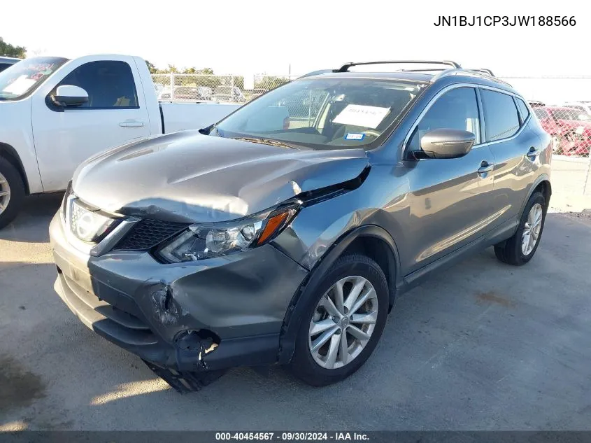 2018 Nissan Rogue Sport S/Sv/Sl VIN: JN1BJ1CP3JW188566 Lot: 40454567