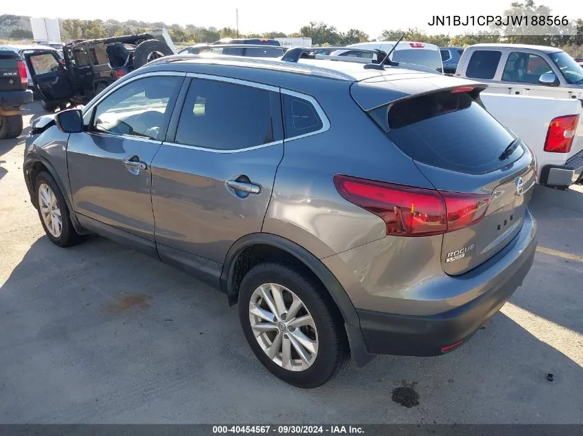 2018 Nissan Rogue Sport S/Sv/Sl VIN: JN1BJ1CP3JW188566 Lot: 40454567