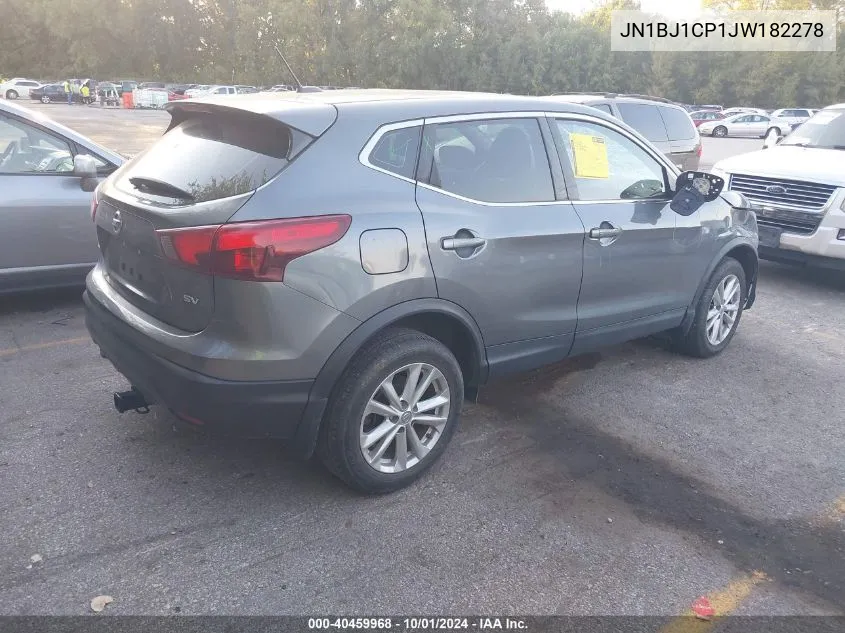 2018 Nissan Rogue Sport S/Sv/Sl VIN: JN1BJ1CP1JW182278 Lot: 40459968