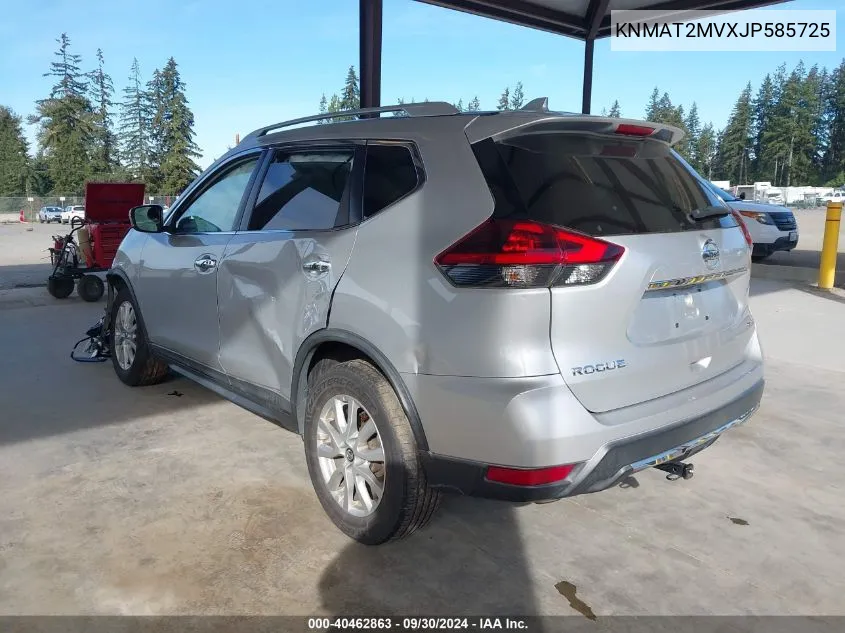 KNMAT2MVXJP585725 2018 Nissan Rogue S/Sv