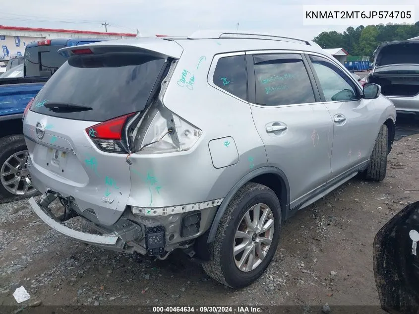 KNMAT2MT6JP574705 2018 Nissan Rogue Sv