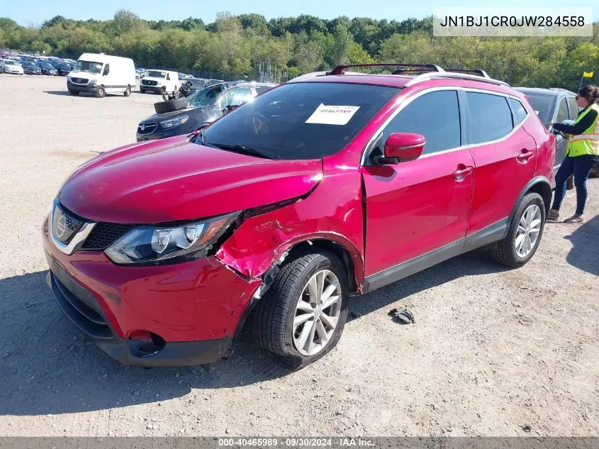 JN1BJ1CR0JW284558 2018 Nissan Rogue Sport Sv