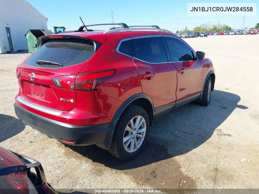 JN1BJ1CR0JW284558 2018 Nissan Rogue Sport Sv