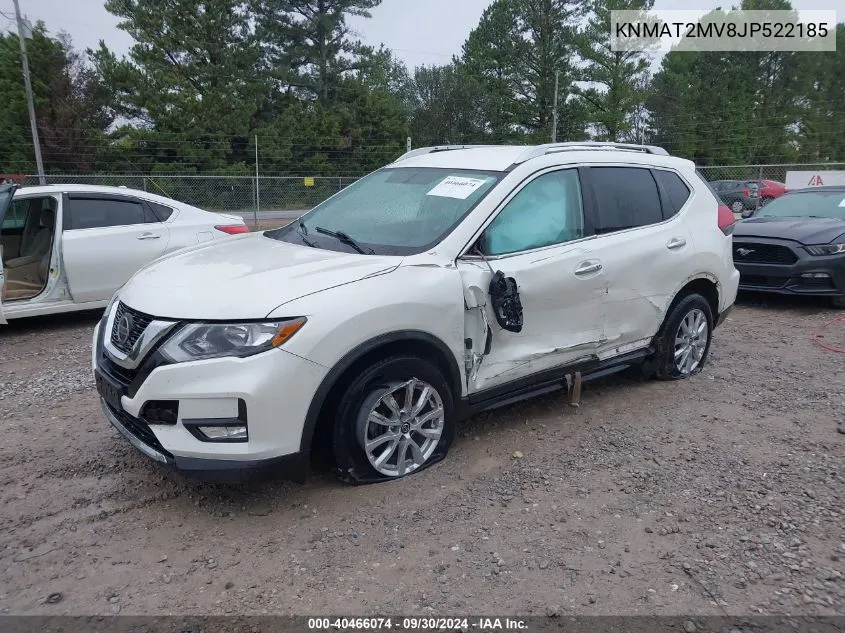 2018 Nissan Rogue S/Sv VIN: KNMAT2MV8JP522185 Lot: 40466074