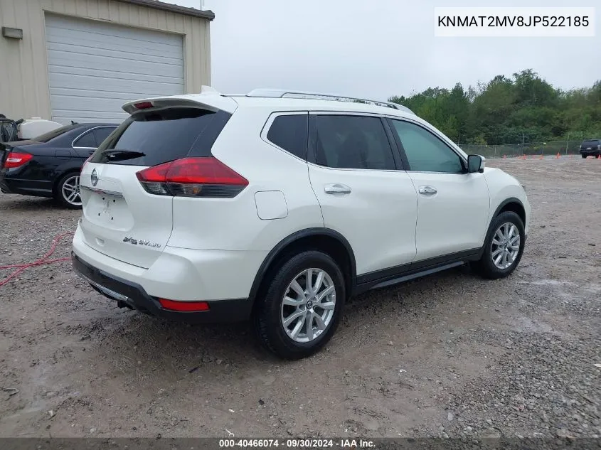 2018 Nissan Rogue S/Sv VIN: KNMAT2MV8JP522185 Lot: 40466074