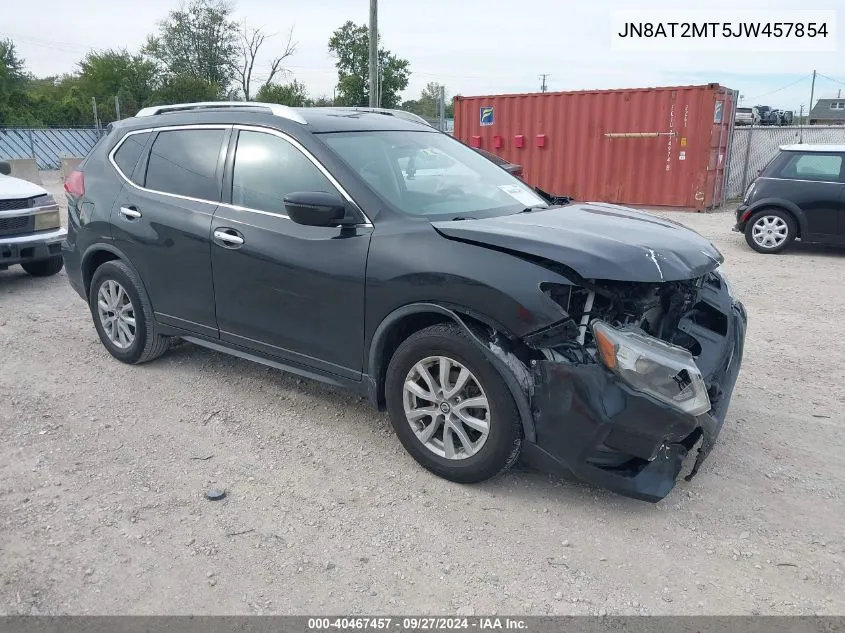 2018 Nissan Rogue Sv VIN: JN8AT2MT5JW457854 Lot: 40467457