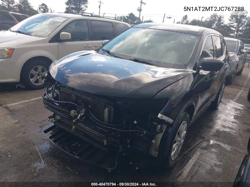 5N1AT2MT2JC767288 2018 Nissan Rogue S