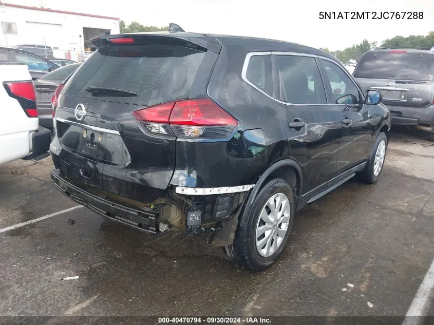 5N1AT2MT2JC767288 2018 Nissan Rogue S