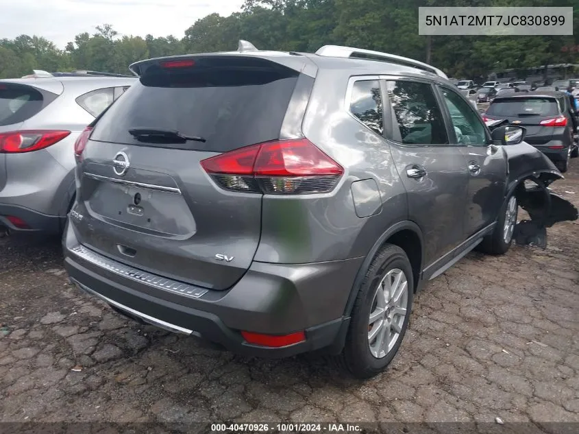 5N1AT2MT7JC830899 2018 Nissan Rogue Sv