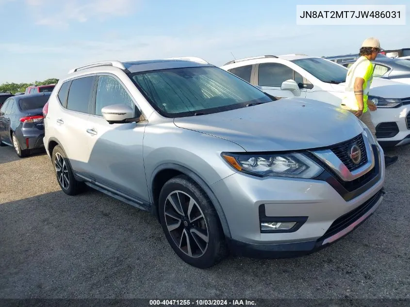 JN8AT2MT7JW486031 2018 Nissan Rogue Sl