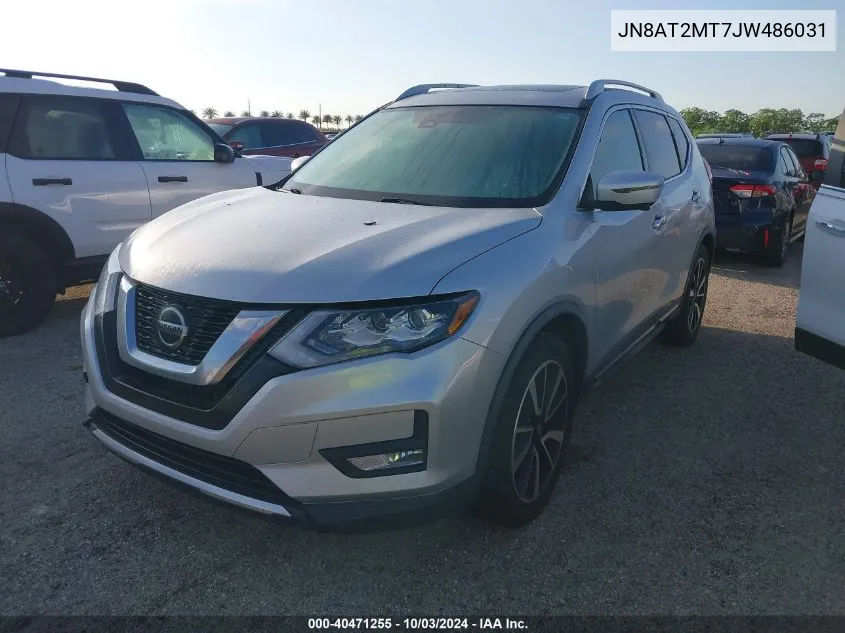 JN8AT2MT7JW486031 2018 Nissan Rogue Sl