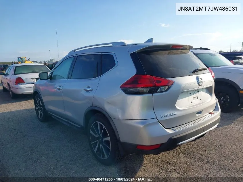 JN8AT2MT7JW486031 2018 Nissan Rogue Sl