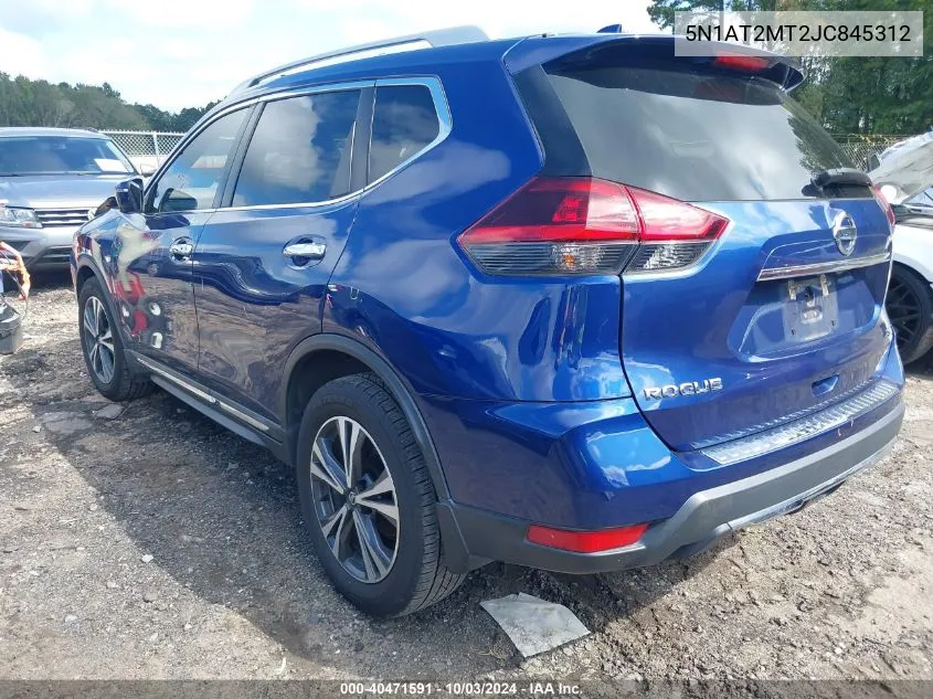 2018 Nissan Rogue Sl VIN: 5N1AT2MT2JC845312 Lot: 40471591