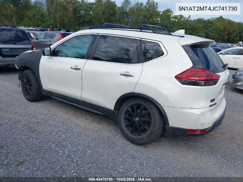 5N1AT2MT4JC741730 2018 Nissan Rogue Sv