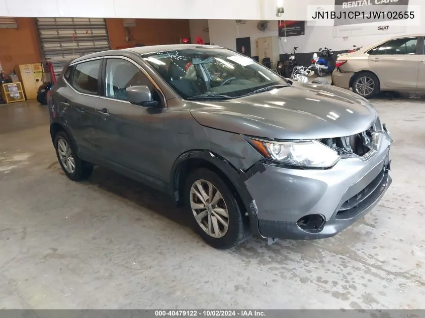 JN1BJ1CP1JW102655 2018 Nissan Rogue Sport S