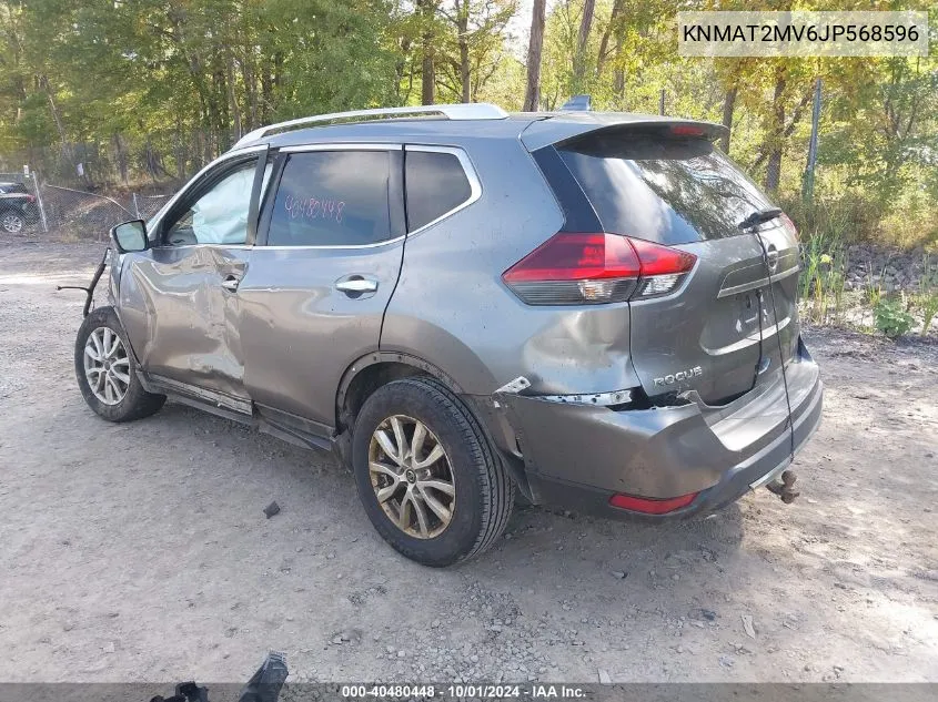 KNMAT2MV6JP568596 2018 Nissan Rogue Sv