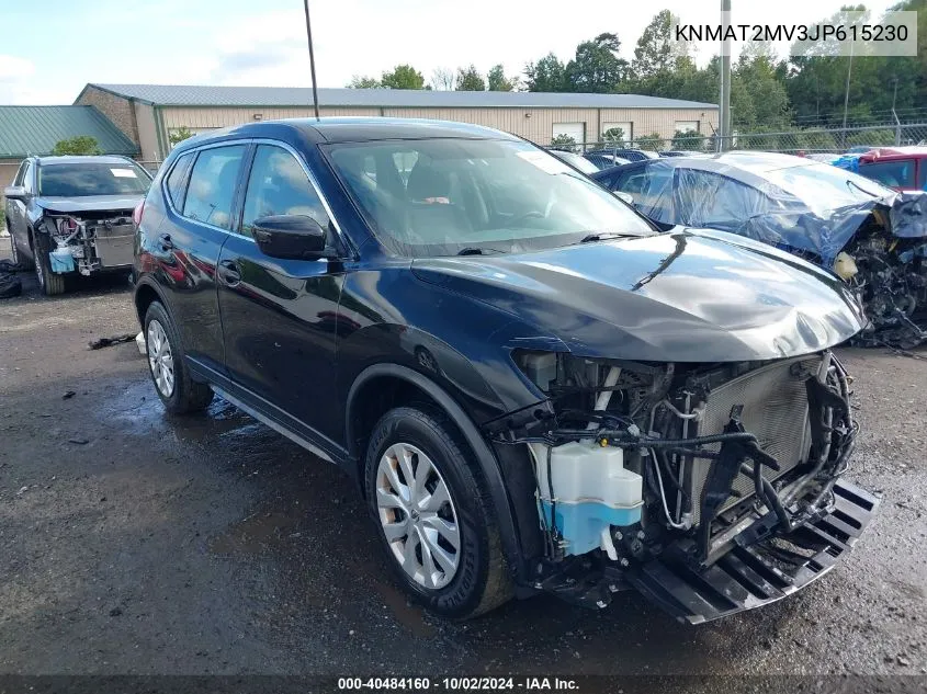 2018 Nissan Rogue S VIN: KNMAT2MV3JP615230 Lot: 40484160