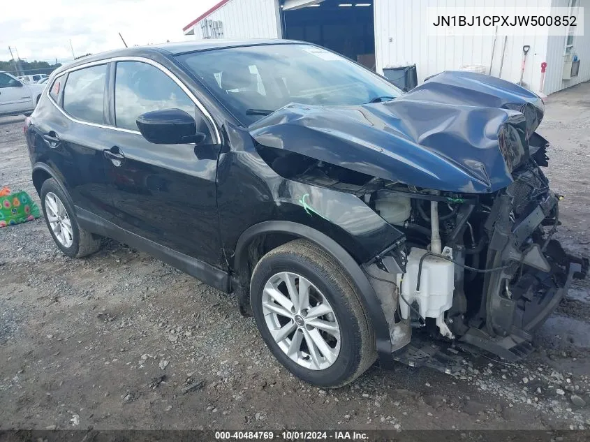 JN1BJ1CPXJW500852 2018 Nissan Rogue Sport S