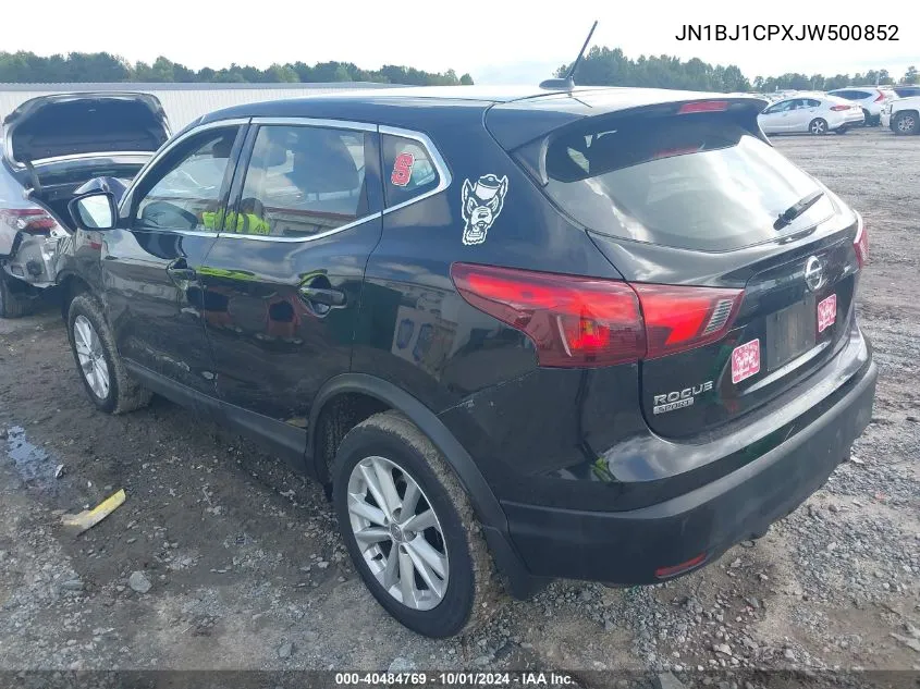 2018 Nissan Rogue Sport S VIN: JN1BJ1CPXJW500852 Lot: 40484769