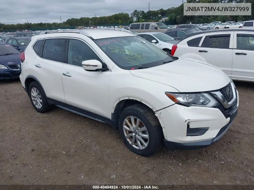 2018 Nissan Rogue Sv VIN: JN8AT2MV4JW327999 Lot: 40484924