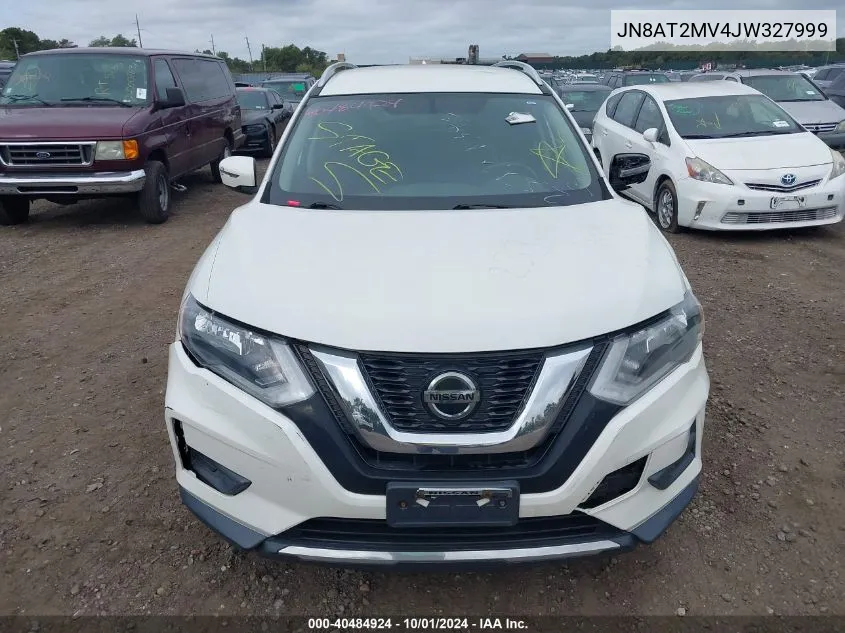 2018 Nissan Rogue Sv VIN: JN8AT2MV4JW327999 Lot: 40484924