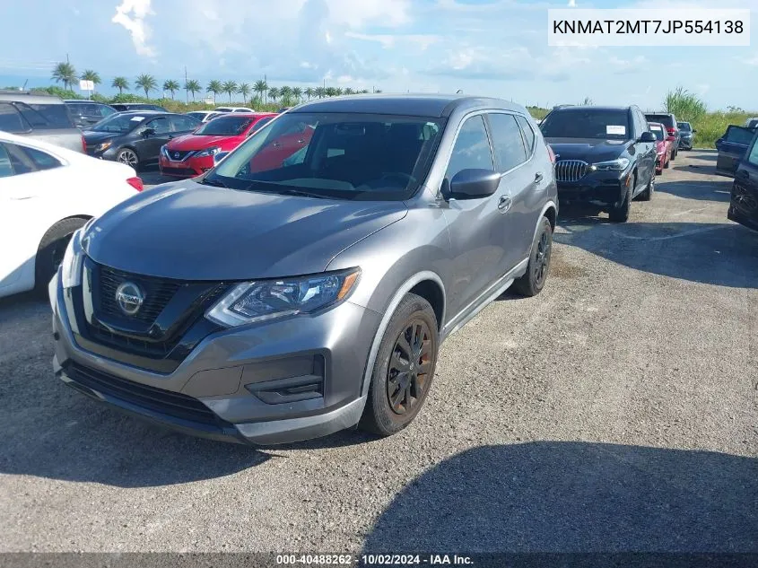 KNMAT2MT7JP554138 2018 Nissan Rogue S