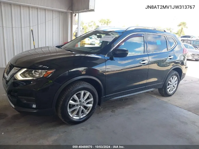 JN8AT2MV1JW313767 2018 Nissan Rogue Sv