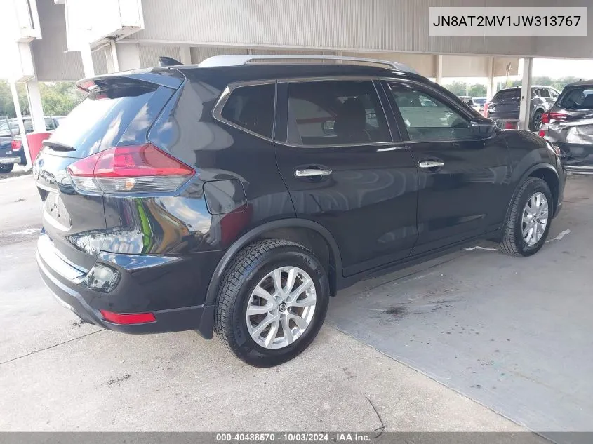 JN8AT2MV1JW313767 2018 Nissan Rogue Sv