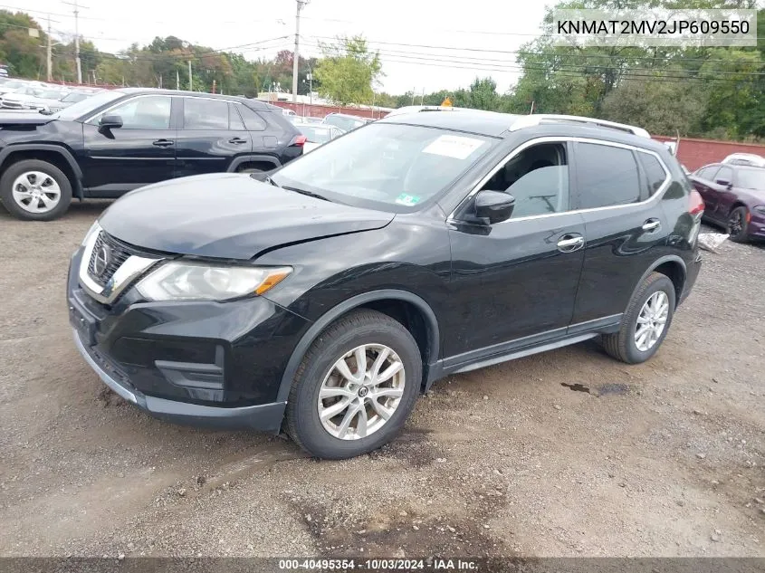 2018 Nissan Rogue Sv VIN: KNMAT2MV2JP609550 Lot: 40495354