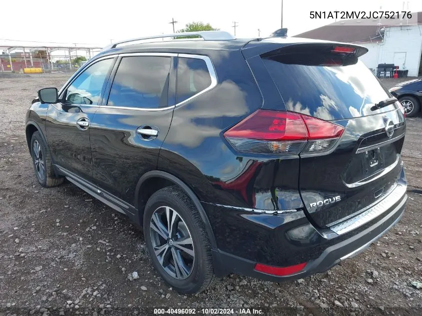 5N1AT2MV2JC752176 2018 Nissan Rogue Sl