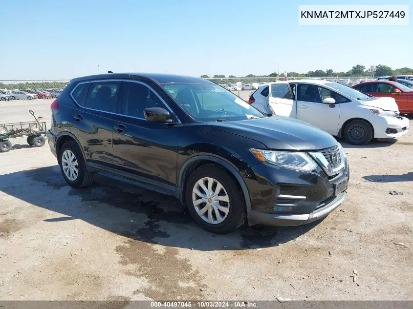 2018 Nissan Rogue S VIN: KNMAT2MTXJP527449 Lot: 40497045