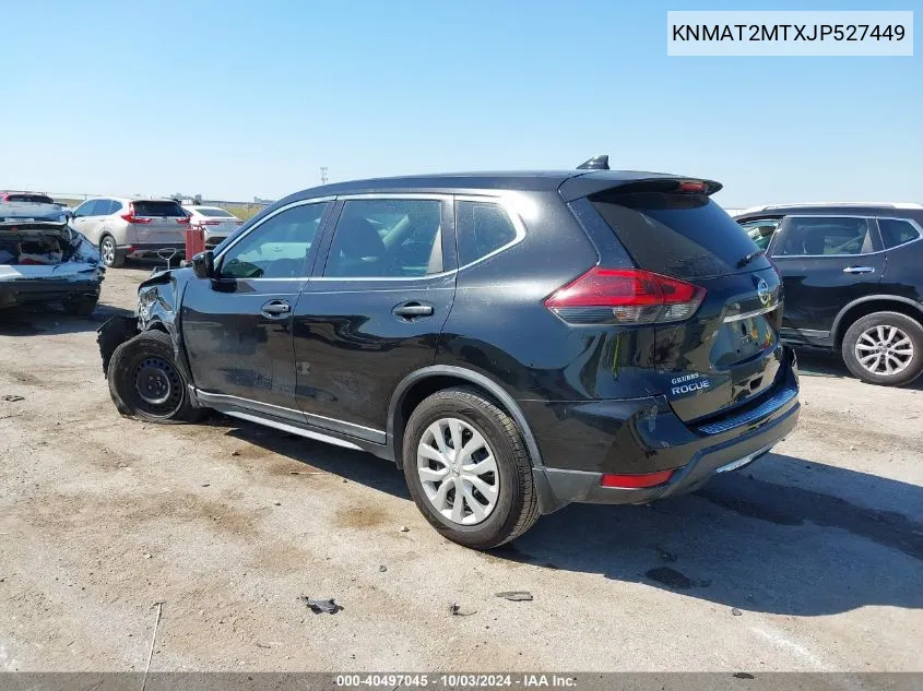 2018 Nissan Rogue S VIN: KNMAT2MTXJP527449 Lot: 40497045