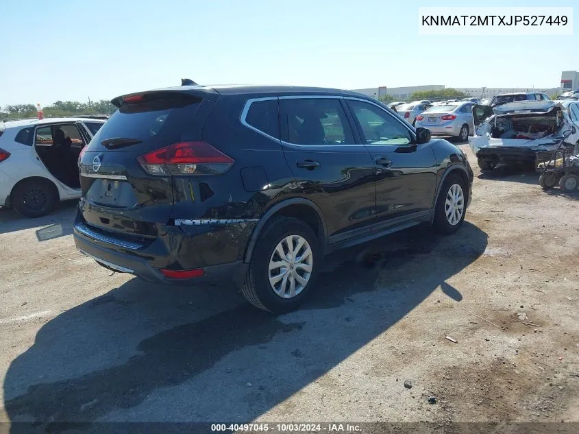 2018 Nissan Rogue S VIN: KNMAT2MTXJP527449 Lot: 40497045