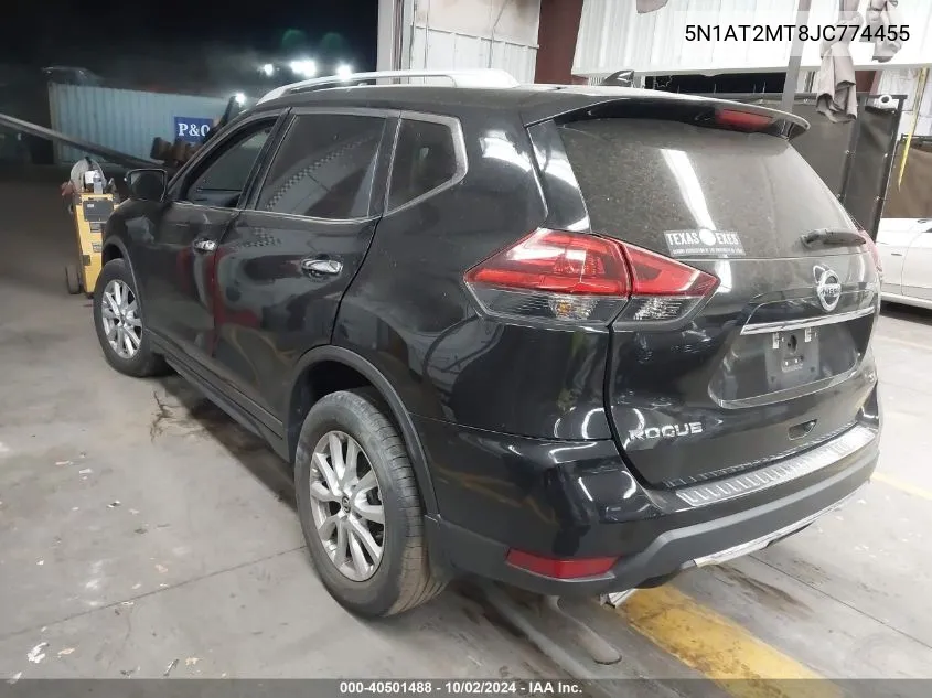 5N1AT2MT8JC774455 2018 Nissan Rogue Sv