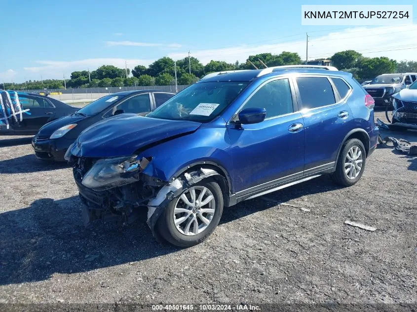 2018 Nissan Rogue Sv VIN: KNMAT2MT6JP527254 Lot: 40501645