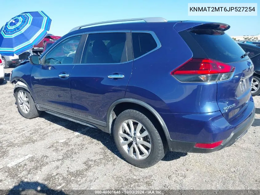 2018 Nissan Rogue Sv VIN: KNMAT2MT6JP527254 Lot: 40501645