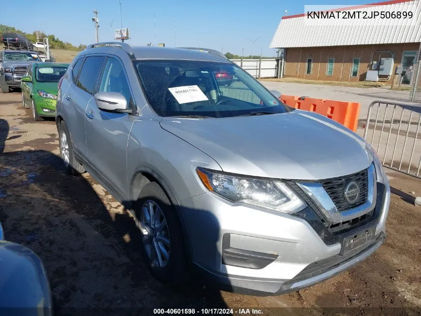 2018 Nissan Rogue Sv VIN: KNMAT2MT2JP506899 Lot: 40601598