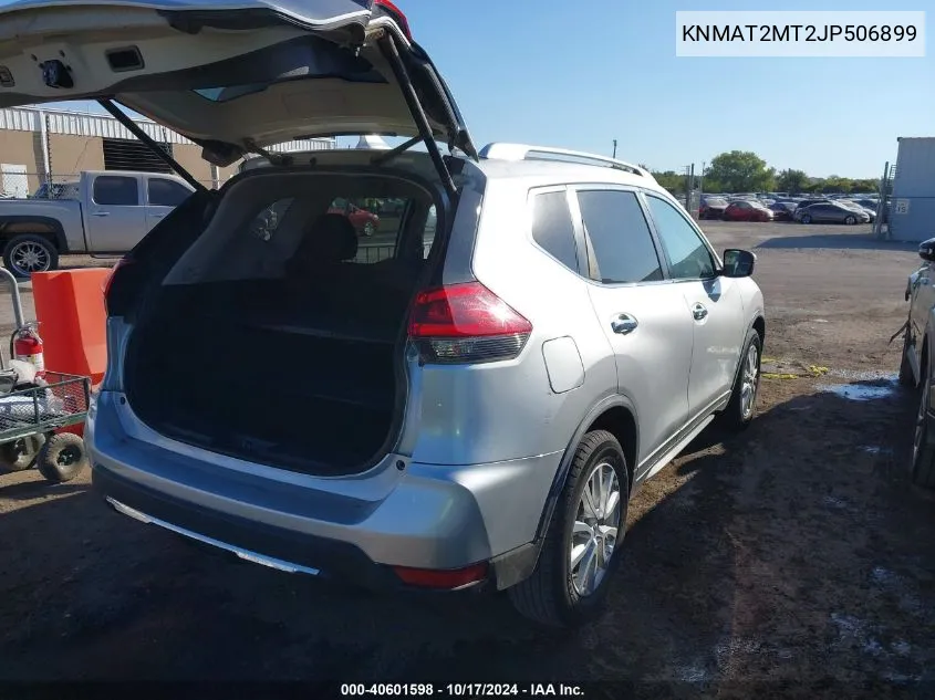 2018 Nissan Rogue Sv VIN: KNMAT2MT2JP506899 Lot: 40601598