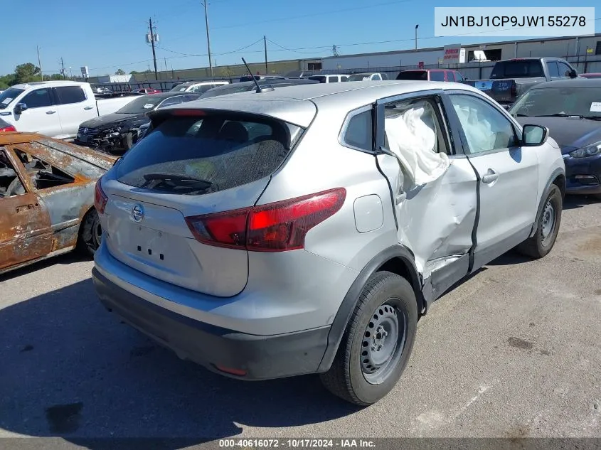 2018 Nissan Rogue Sport S VIN: JN1BJ1CP9JW155278 Lot: 40616072