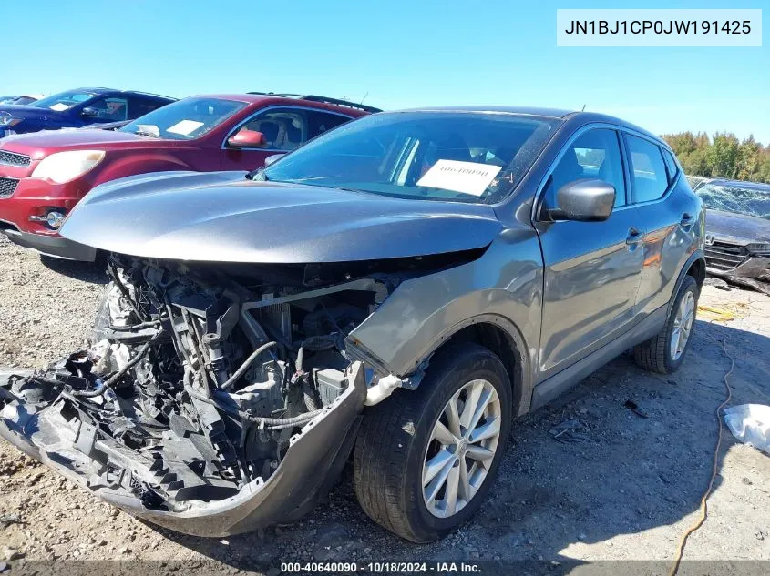 2018 Nissan Rogue Sport S VIN: JN1BJ1CP0JW191425 Lot: 40640090