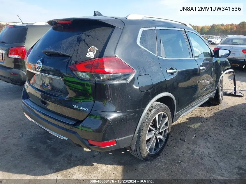 JN8AT2MV1JW341536 2018 Nissan Rogue Sl